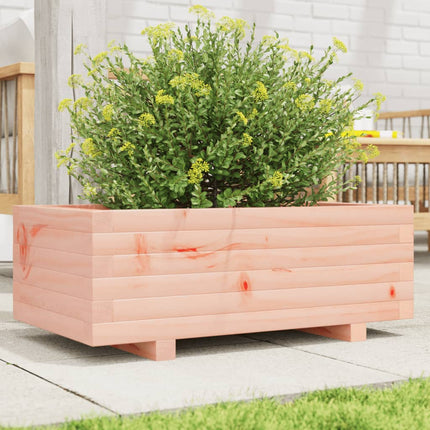 Jardinière 90X40X26,5 Cm Bois Massif De Douglas Douglas Naturel