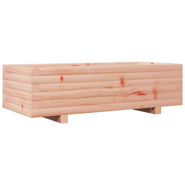 Jardinière 90X40X26,5 Cm Bois Massif De Douglas Douglas Naturel