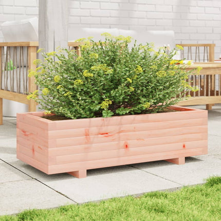 Jardinière 90X40X26,5 Cm Bois Massif De Douglas Douglas Naturel