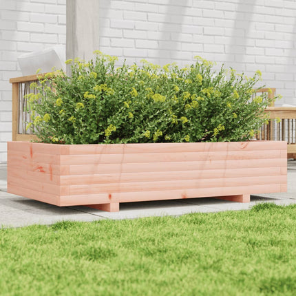 Jardinière 90X40X26,5 Cm Bois Massif De Douglas Douglas Naturel