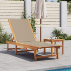 Taupe / Chaise longue   table / 1