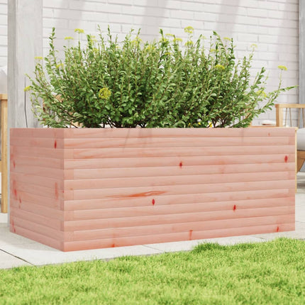 Jardinière 90X40X26,5 Cm Bois Massif De Douglas Douglas Naturel