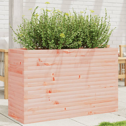 Jardinière 90X40X26,5 Cm Bois Massif De Douglas Douglas Naturel