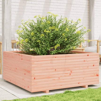 Jardinière 90X40X26,5 Cm Bois Massif De Douglas Douglas Naturel