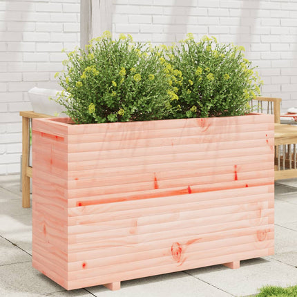 Jardinière 90X40X26,5 Cm Bois Massif De Douglas Douglas Naturel