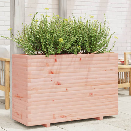 Jardinière 90X40X26,5 Cm Bois Massif De Douglas Douglas Naturel
