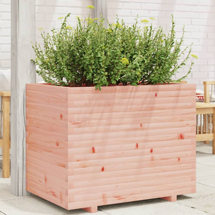 Jardinière 90X40X26,5 Cm Bois Massif De Douglas Douglas Naturel