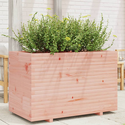 Jardinière 90X40X26,5 Cm Bois Massif De Douglas Douglas Naturel