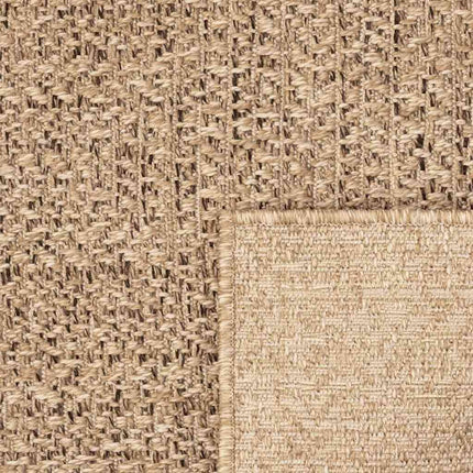 Tapis Zizur Aspect De Jute Intérieur Extérieur Beige