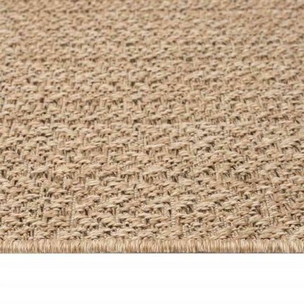 Tapis Zizur Aspect De Jute Intérieur Extérieur Beige