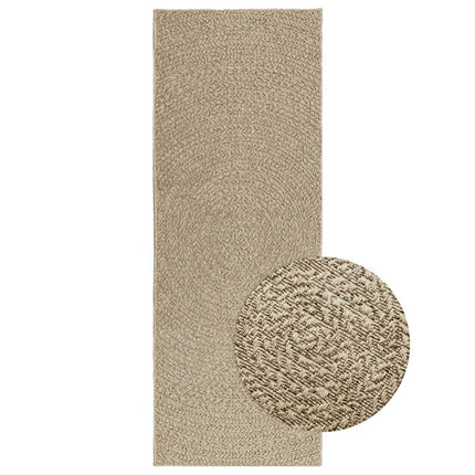 Tapis Zizur Aspect De Jute Intérieur Extérieur Beige