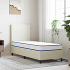Matelas En Mousse À Mémoire De Forme 200 X 90 X 17 Cm Doux