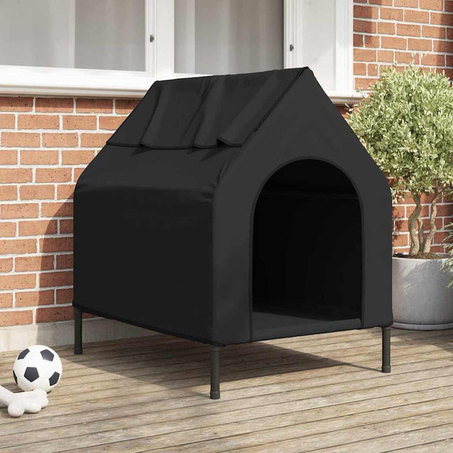 Maison Pour Chien E En Tissu Oxford Et Acier