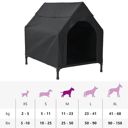Maison Pour Chien En Tissu Oxford Et Acier