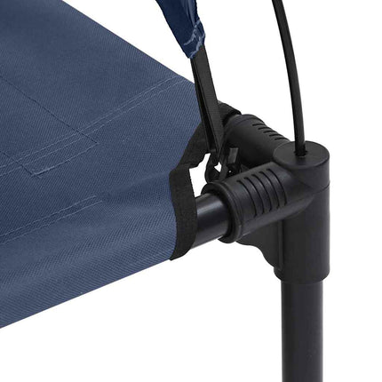 Lit Surélevé Pour Chien Avec Toit Amovible Xl Acier