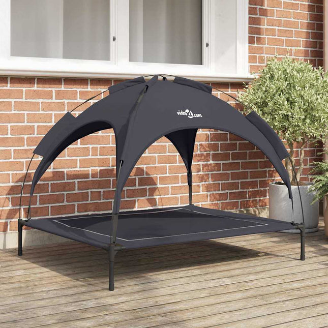 Lit Surélevé Pour Chien Xl Avec Toit Amovible