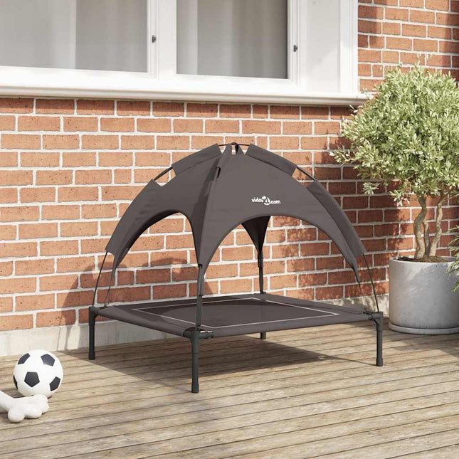 Lit Pour Chien Surélevé Polyester, Métal Moyenne