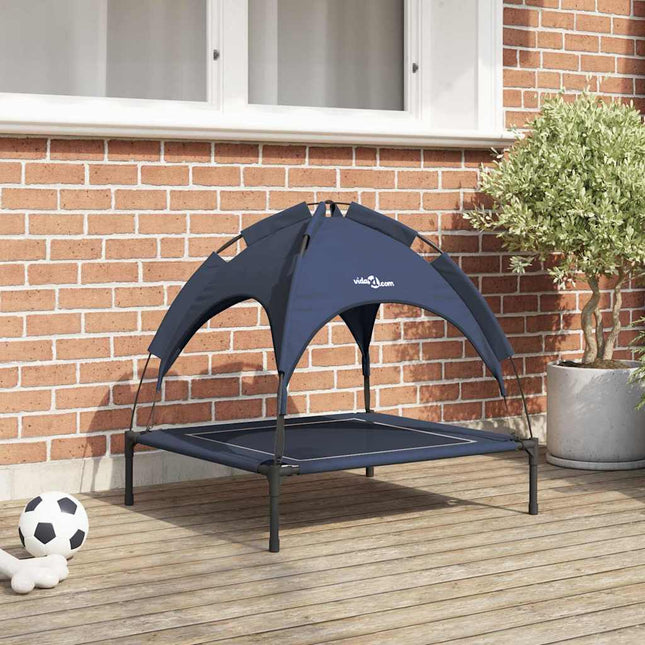 Lit Pour Chien Surélevé Tissu, Métal