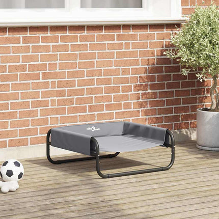Lit De Chien Surélevé S En Tissu Oxford Et Acier