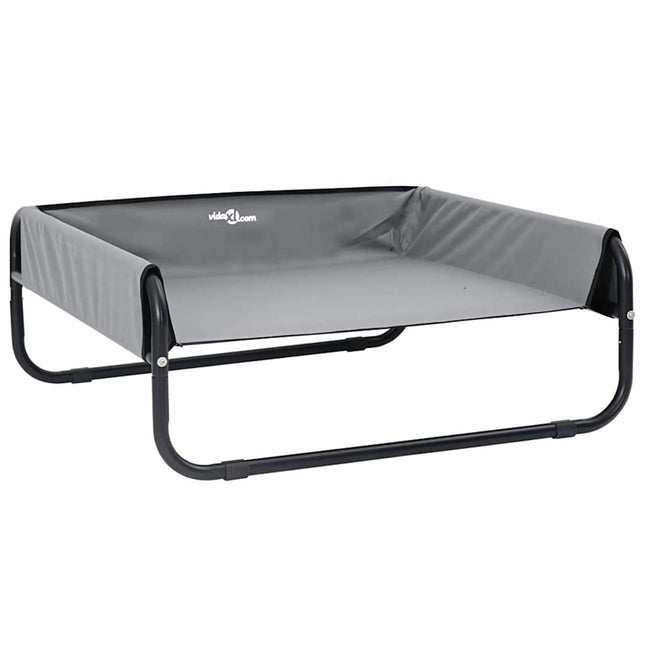 Lit Surélevé Pour Chien Tissu Oxford Ml Et Acier