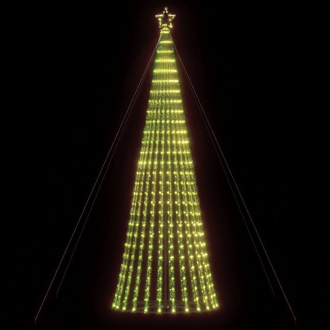 Sapin De Noël À Led 688 Led Blanc Chaud