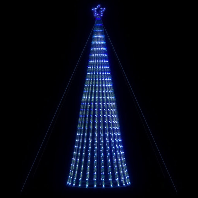 Sapin De Noël À Led 1544 Led Bleu
