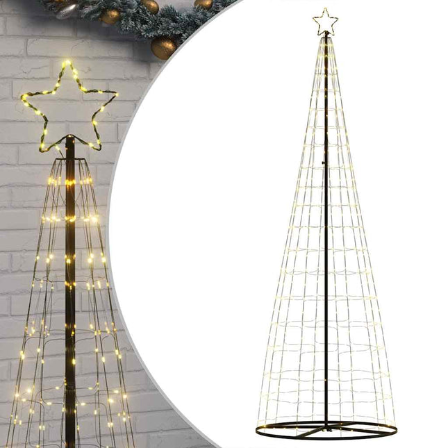 Sapin De Noël À Led 550 Led Blanc Chaud