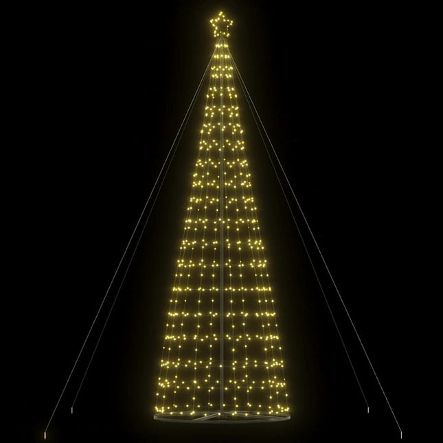 Sapin De Noël À Led 550 Led Blanc Chaud