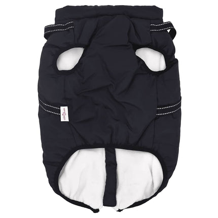 Manteau Pour Chiens Avec Harnais Imperméable Réfléchissant