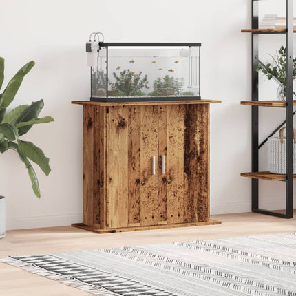 Support Pour Aquarium Bois D'ingénierie