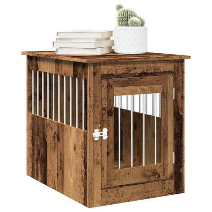 Meuble De Cage Pour Chiens 64,5X80X71Cm Bois D'ingénierie