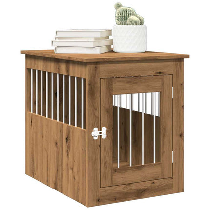 Meuble De Cage Pour Chiens 64,5X80X71Cm Bois D'ingénierie