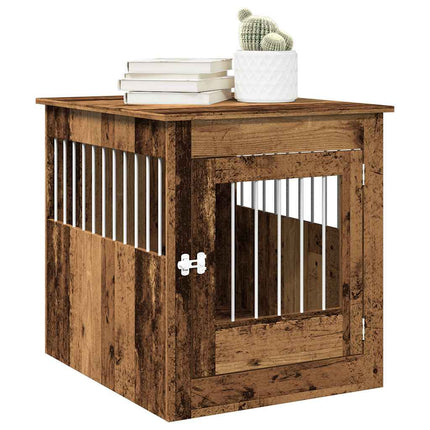Meuble De Cage Pour Chiens 64,5X80X71Cm Bois D'ingénierie