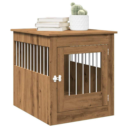 Meuble De Cage Pour Chiens 64,5X80X71Cm Bois D'ingénierie