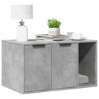 Gris béton / 80 x 50 x 45 cm