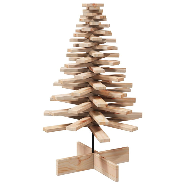 Arbre De Noël En Bois Pour Décoration Bois Massif De Pin Naturel