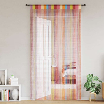 Rideau En Fils 2 Pcs 100 X 250 Cm