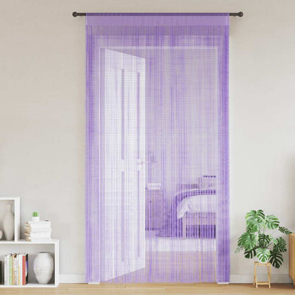 Rideau En Fils 2 Pcs 100 X 250 Cm