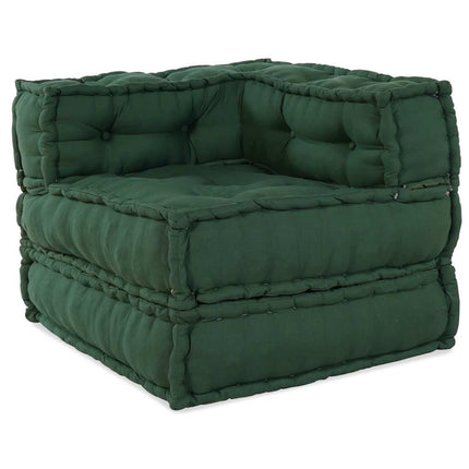 Pouf Modulaire À 2 Places Tissu