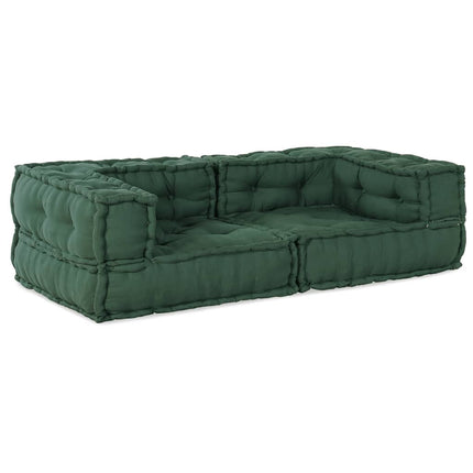 Pouf Modulaire À 2 Places Tissu
