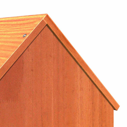Maison Pour Chat Cire Marron 41X50X50 Cm Bois De Pin Massif