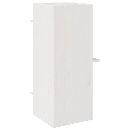 Maison Pour Chat 43X43X90 Cm Bois De Pin Massif