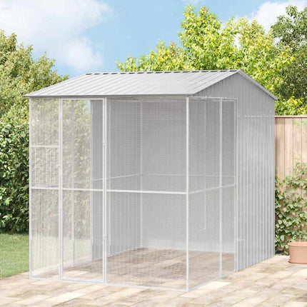 Cage Pour Oiseaux 215 X 310 X 247 Cm Acier Galvanisé