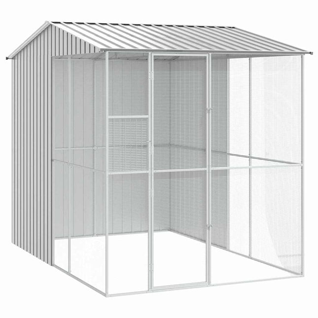 Cage Pour Oiseaux 215 X 310 X 247 Cm Acier Galvanisé