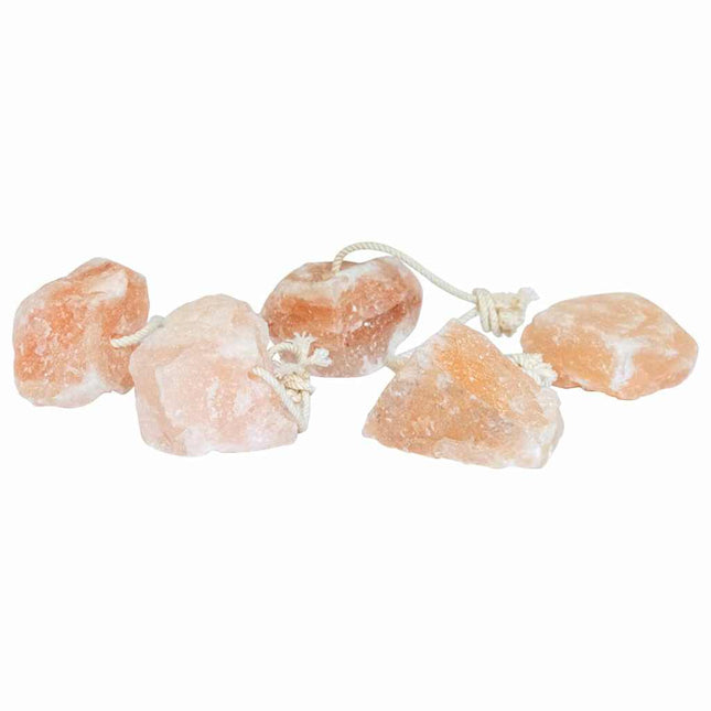 Pierres À Lécher 50 Pcs Avec Cordes Pour Animaux 6,25 Kg Rose