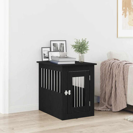 Meuble De Cage Pour Chiens 64,5X80X71Cm Bois D'ingénierie