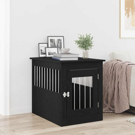 Meuble De Cage Pour Chiens 64,5X80X71Cm Bois D'ingénierie