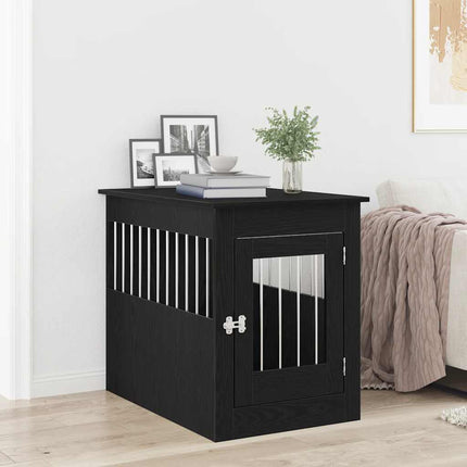 Meuble De Cage Pour Chiens 64,5X80X71Cm Bois D'ingénierie