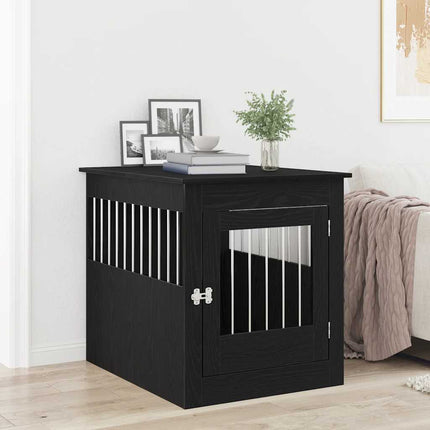 Meuble De Cage Pour Chiens 64,5X80X71Cm Bois D'ingénierie