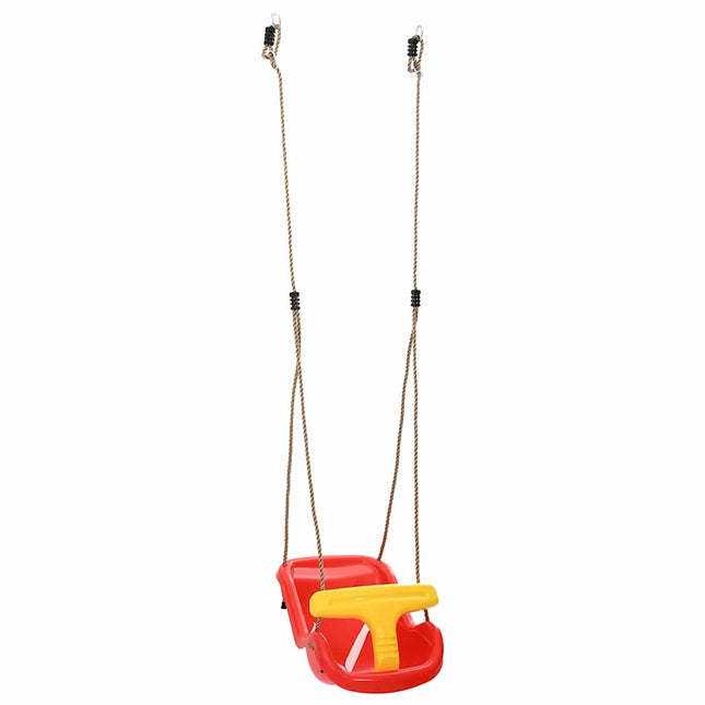 Balançoire Bébé Rouge 36 X 43 X 42 Cm Plastique